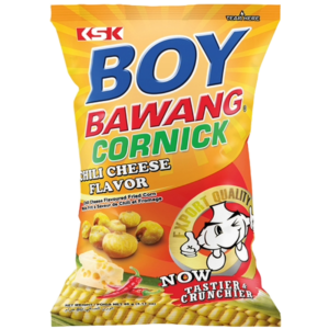 Boy Bawang Cornick chili cheese flavor 90gr