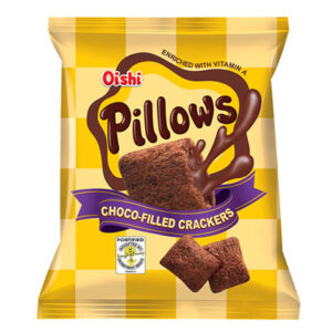 Oishi - Pillows Choco-Filled Crackers 38gr