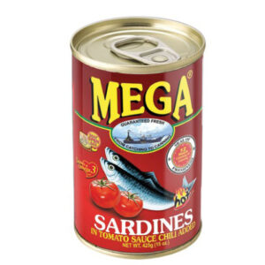 Mega Sardines in Tomatosauce chili 425gr