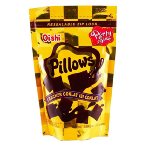 Oishi Pillows chocolate Crackers 150gr