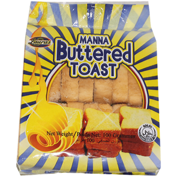 Lauras Manna Buttered Toast 200gr