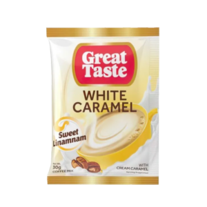 Great Taste Coffee White Caramel 10x30gr