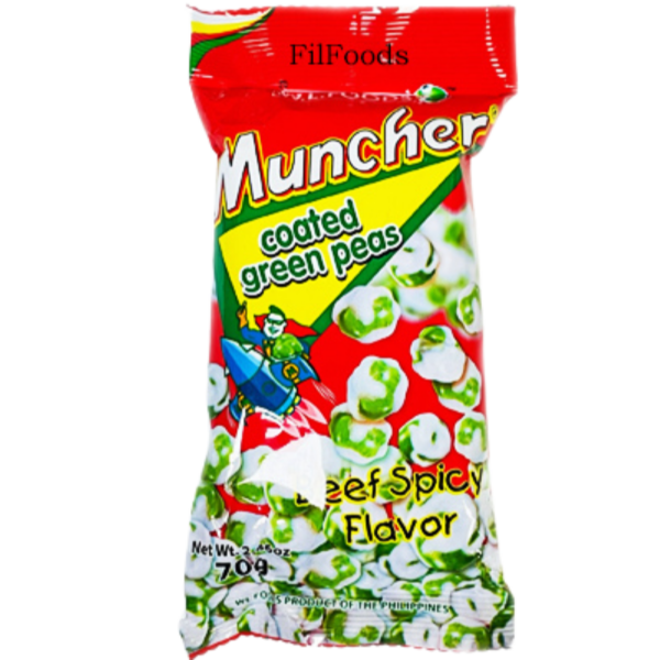 WL Muncher Green Peas Spicy Beef 70 gr