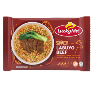Lucky me instant Noodles Spicy Hot (labuyo)Beef50gr