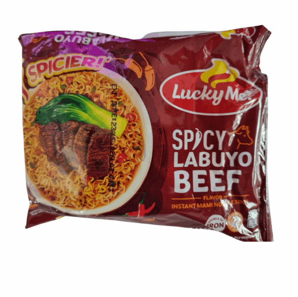 Lucky me instant Noodles Spicy Hot (labuyo)Beef50gr - Image 2