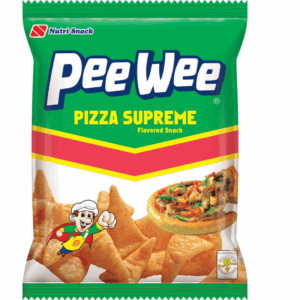 Nutrisnack Peewee Pizza Supreme Flavored Snack 95 Gr
