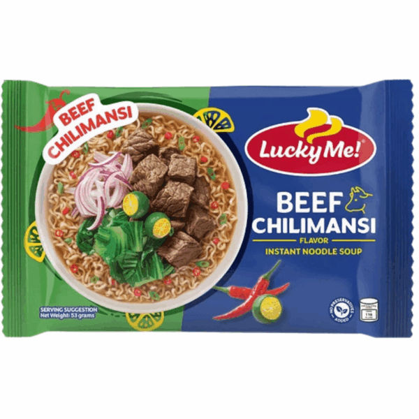 Lucky Me Beef Chilimansi Noodles 53gr