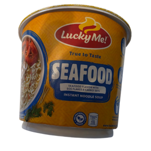 Lucky Me Mini Cup Go Noodles Seafood 40gr