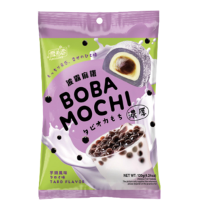 Boba Mochi Rice Cake Taro Flavour 120 gr