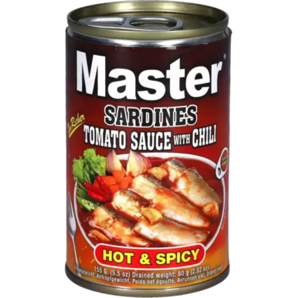 Master Sardines in Tomato Sauce With Chili 155 gr