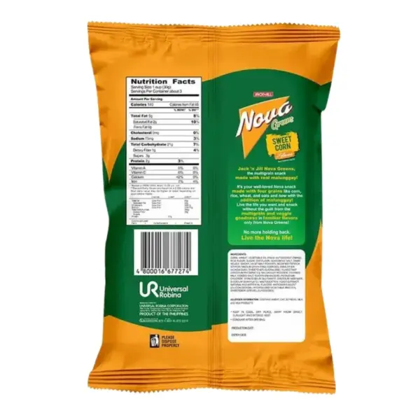 4028a Jack&Jill Nova Green Sweet Corn 40Gr