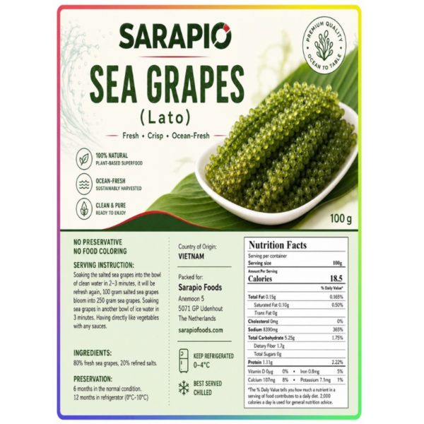 Sarapio Sea Grapes (Lato) 100gr